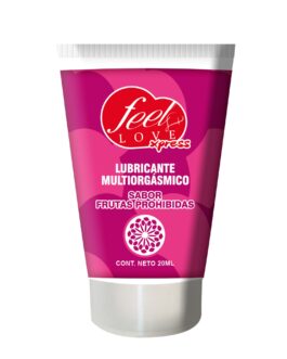 Lubricante Feel Love Multiorgásmico Frutas Prohibidas 20ml